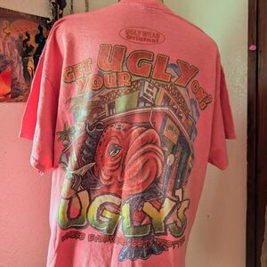 Y2K Neon Pink Florida Vacation Graphic Tee